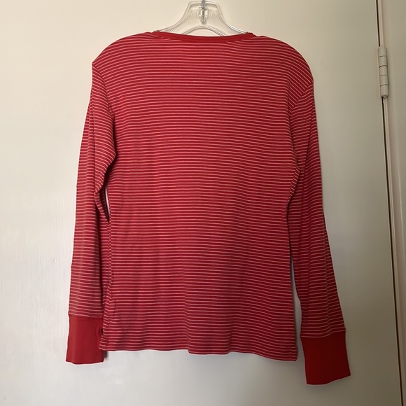 Red Striped Long Sleeve Tee - Picture 2 of 2